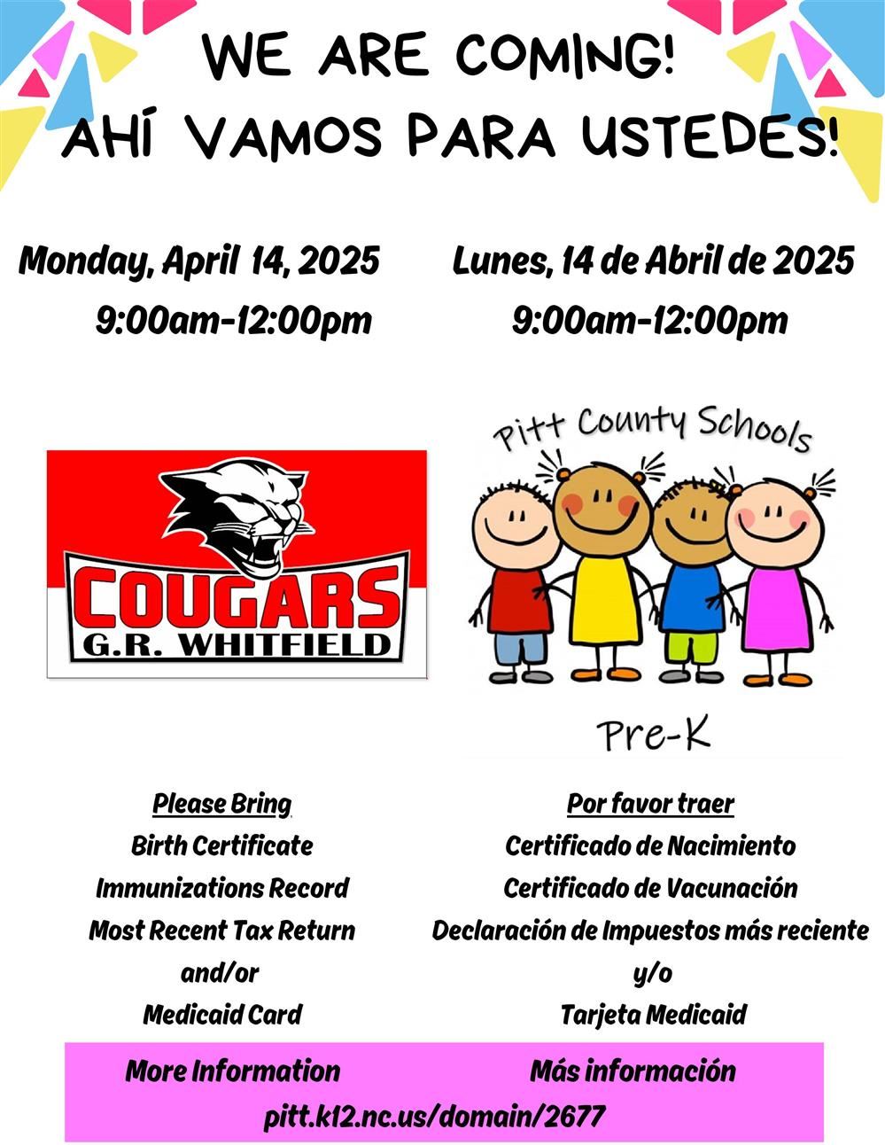  Pre-K Registration Information